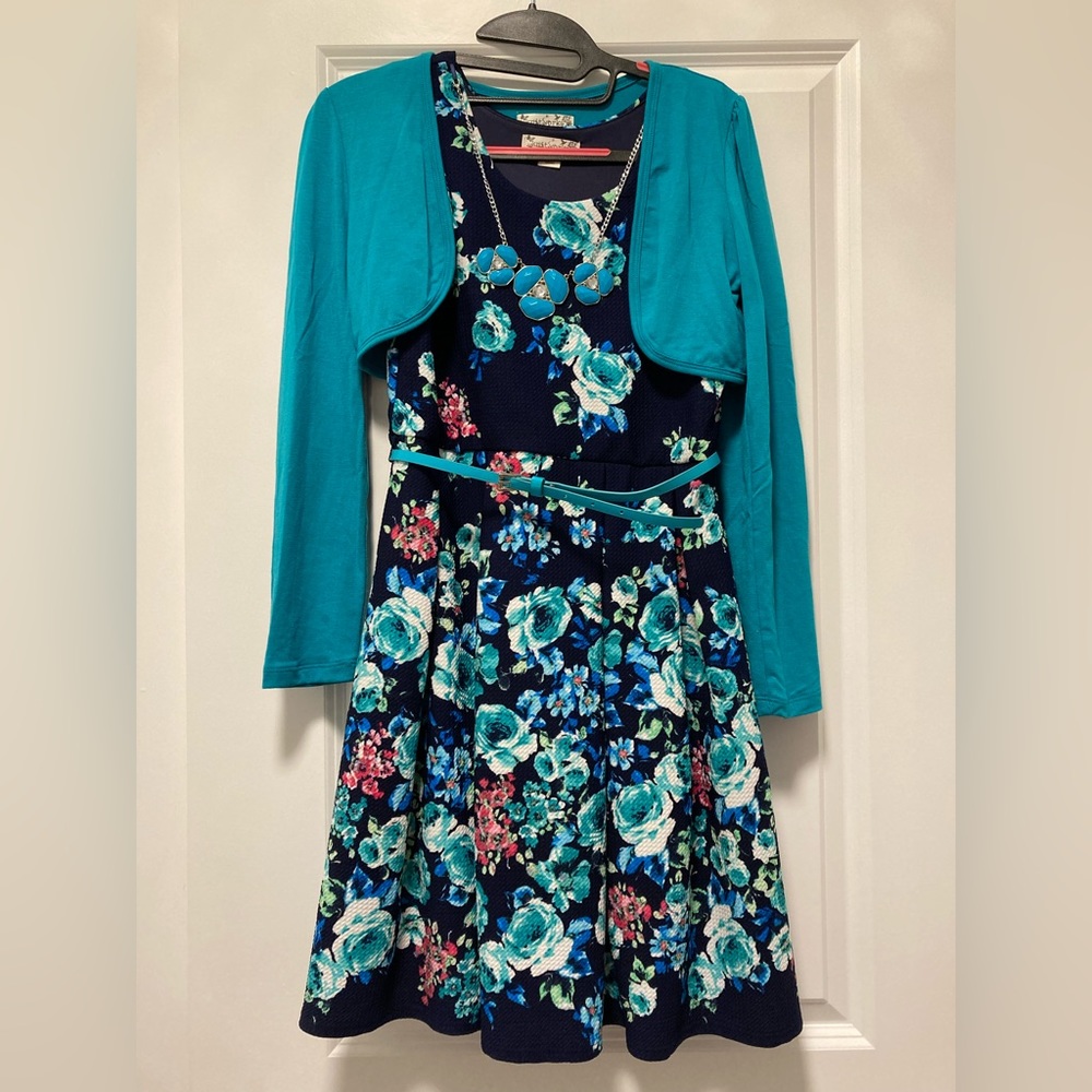 Floral A-Line Dress